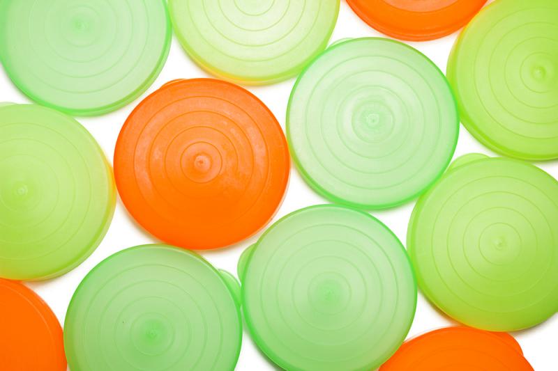 Tampas plásticas injetadas
